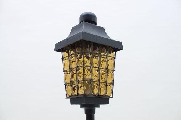 German Bubble Glass Outdoor Light by Hofmeister, 1960s-KQB-941367