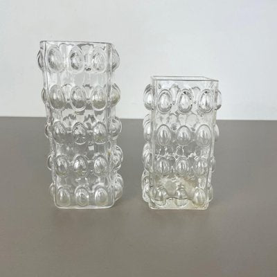 German Bubble Vases by Wilhelm Braun-Feldweg for Hirschberg, 1960s, Set of 2-QZ-1143225