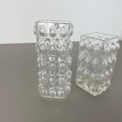 German Bubble Vases by Wilhelm Braun-Feldweg for Hirschberg, 1960s, Set of 2-QZ-1143225