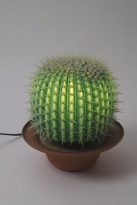 German Cactus Lamp from Honsel, 1990s-ESB-2043459