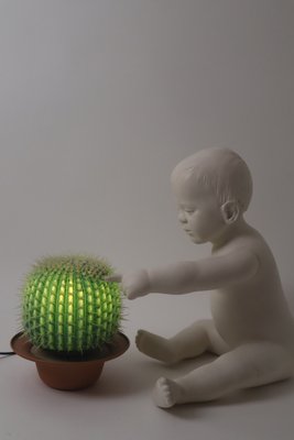 German Cactus Lamp from Honsel, 1990s-ESB-2043459