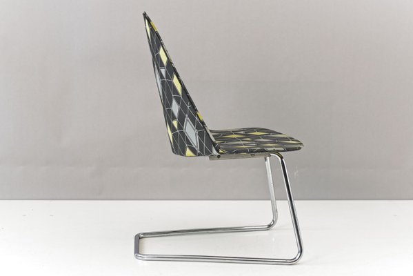 German Cantilever Side Chair by Walter Pabst for Mauser Werke Waldeck, 1950s-LOB-683848