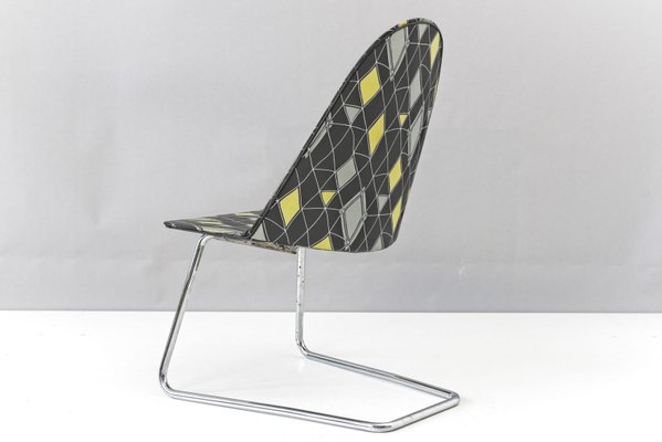 German Cantilever Side Chair by Walter Pabst for Mauser Werke Waldeck, 1950s-LOB-683848