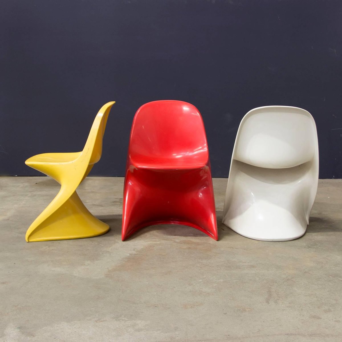 German Casalino Children's Chairs by Alexander Begge for Casala, 1977, Set of 5