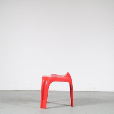 German Casalino Stool in Red by Alexander Begge for Casala, 2000s-DV-1231484