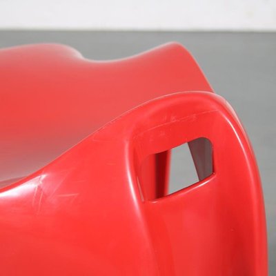 German Casalino Stool in Red by Alexander Begge for Casala, 2000s-DV-1231484