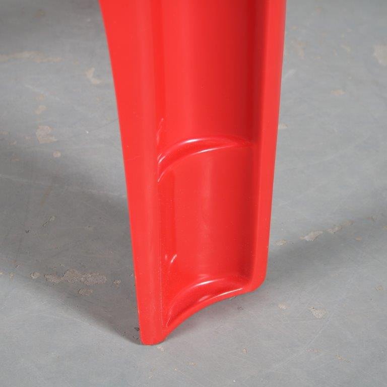 German Casalino Stool in Red by Alexander Begge for Casala, 2000s