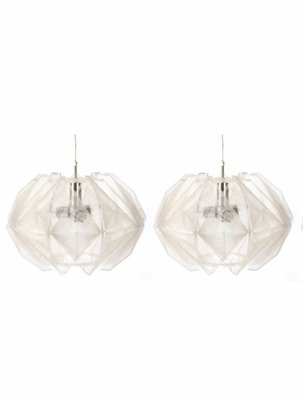 German Ceiling Lamps by Paul Secon for Sompex, 1960s, Set of 2-JAG-912936