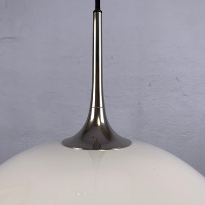 German Ceiling Light with Counterweight and Ceramic Screen by Florian Schulz, 1970s-VQG-1110332