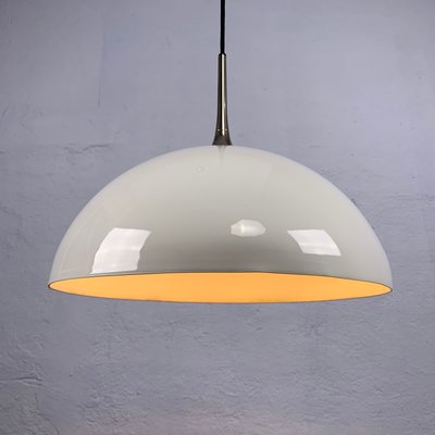 German Ceiling Light with Counterweight and Ceramic Screen by Florian Schulz, 1970s-VQG-1110332