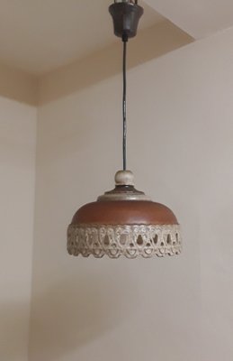 German Ceramic Ceiling Lamp from Pan-Keramik, 1970s-HOI-1819333