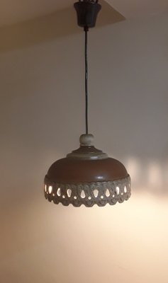 German Ceramic Ceiling Lamp from Pan-Keramik, 1970s-HOI-1819333