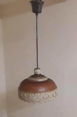 German Ceramic Ceiling Lamp from Pan-Keramik, 1970s-HOI-1819333