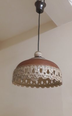 German Ceramic Ceiling Lamp from Pan-Keramik, 1970s-HOI-1819333