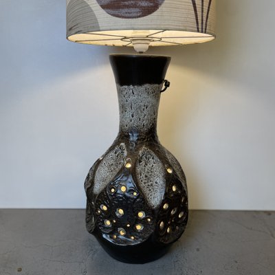 German Ceramic Floor Lamp, 1970s-DX-1780124