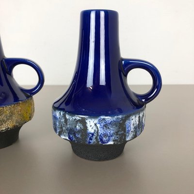 German Ceramic Pottery Vase by Heinz Siery for Carstens Tönnieshof, 1970s, Set of 3-QZ-1134016