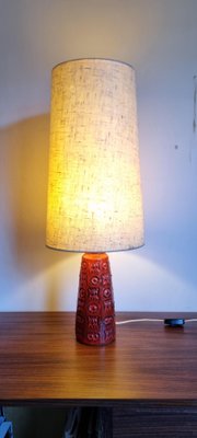 German Ceramic Spara Fat Lava Table Lamp by Halidan Kutlv, 1960s-LDW-1228926