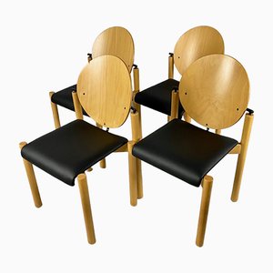 German Chairs from Kusch & Co, 1980s, Set of 4-ZCY-1375433