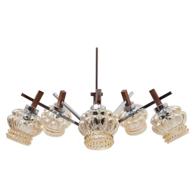 German Chandelier by Paavo Tynell for Limburg, 1960s-KL-620235