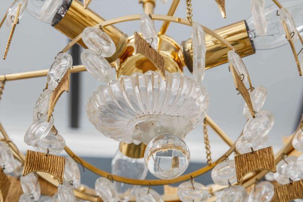 German Chandelier from Palwa, 1960s-KL-620310