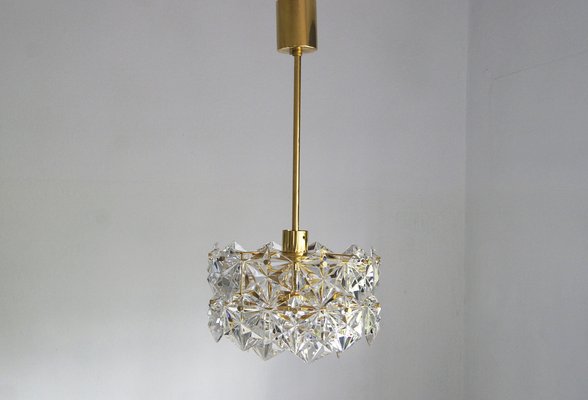 German Chandelier Royal Kristall from Kinkeldey, 1960s-UMB-1304845