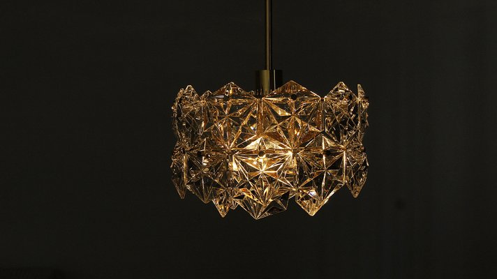 German Chandelier Royal Kristall from Kinkeldey, 1960s-UMB-1304845