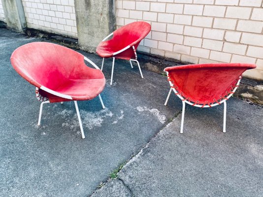 German Circle Balloon Lounge Chair by E. Lusch for Lusch & Co., 1960s or 1970s-PYR-904480