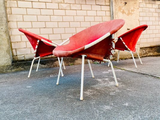 German Circle Balloon Lounge Chair by E. Lusch for Lusch & Co., 1960s or 1970s-PYR-904480