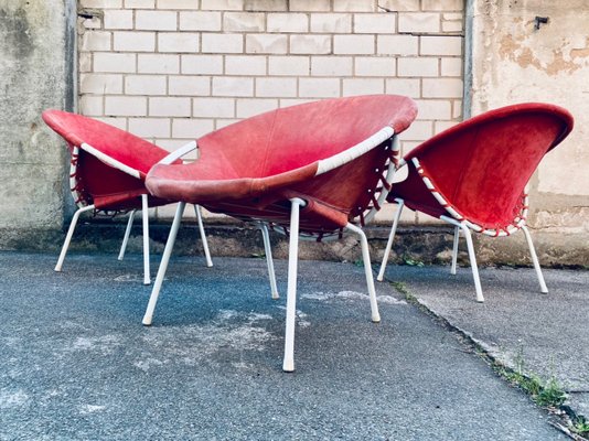 German Circle Balloon Lounge Chair by E. Lusch for Lusch & Co., 1960s or 1970s-PYR-904480