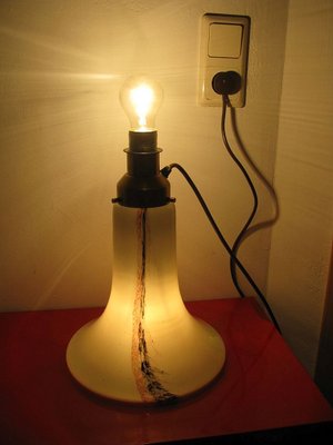 German Cirrus Table Lamp from Peill & Putzler, 1970s-SZW-624017