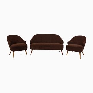 German Cocktail Sofa and Chairs, 1960s, Set of 3-RDW-1174432