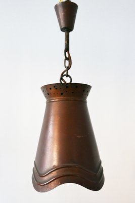 German Copper Ceiling Lamp, 1950s-WPT-551151