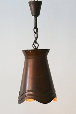 German Copper Ceiling Lamp, 1950s-WPT-551151