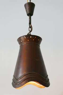 German Copper Ceiling Lamp, 1950s-WPT-551151