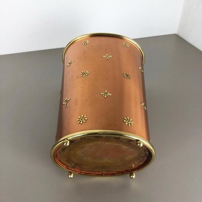 German Copper Umbrella Stand by United Workshop Munich, 1950s-QZ-1132550