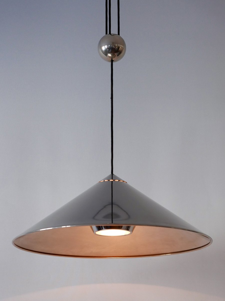 German Counter Balance Pendant Lamp by Florian Schulz, 1970