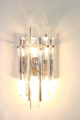 German Crystal Rod Sconces from Kinkeldey, 1970s, Set of 2-UGR-1086171