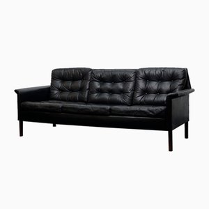 German Cubic Leather 3-Seater Sofa by Rudolf Glatzel for Kill International-CIP-1124612