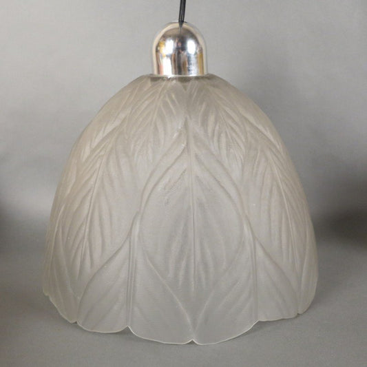 German Cut Glass Ceiling Lamp from Peill & Putzler, 1960s