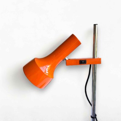 German Desk Lamp in Orange from Kaiser Leuchten, 1970s-XCC-1812464