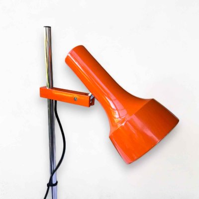 German Desk Lamp in Orange from Kaiser Leuchten, 1970s-XCC-1812464