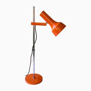 German Desk Lamp in Orange from Kaiser Leuchten, 1970s-XCC-1812464