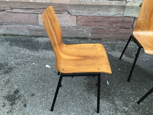 German Dining Chairs from Drabert, 1960s, Set of 6-GQM-812159