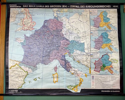 German Empire Map Poster-ROJ-1317825