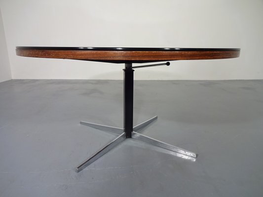 German Extendable Rosewood Dining Table by J.M. Thomas for Wilhelm Renz, 1950s-RDW-629124