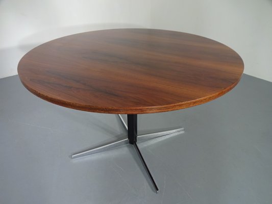 German Extendable Rosewood Dining Table by J.M. Thomas for Wilhelm Renz, 1950s-RDW-629124