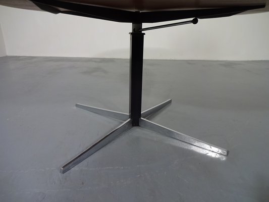 German Extendable Rosewood Dining Table by J.M. Thomas for Wilhelm Renz, 1950s-RDW-629124