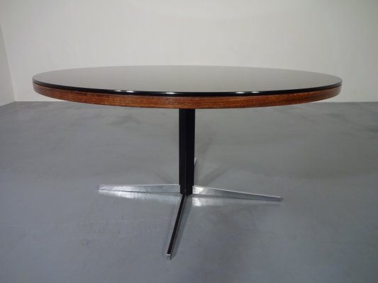 German Extendable Rosewood Dining Table by J.M. Thomas for Wilhelm Renz, 1950s-RDW-629124