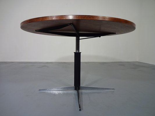 German Extendable Rosewood Dining Table by J.M. Thomas for Wilhelm Renz, 1950s-RDW-629124