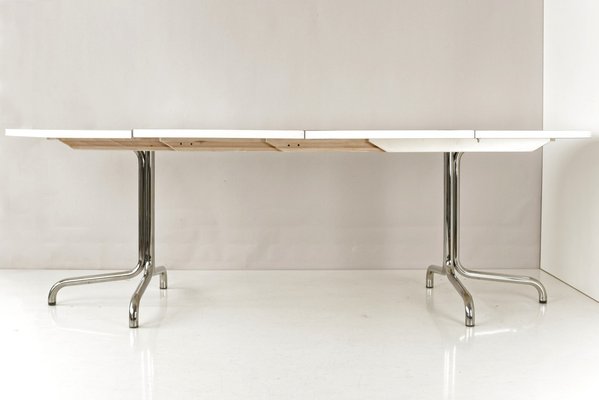 German Extendable Table with Steeltube fromThonet, 1969-LOB-1235790